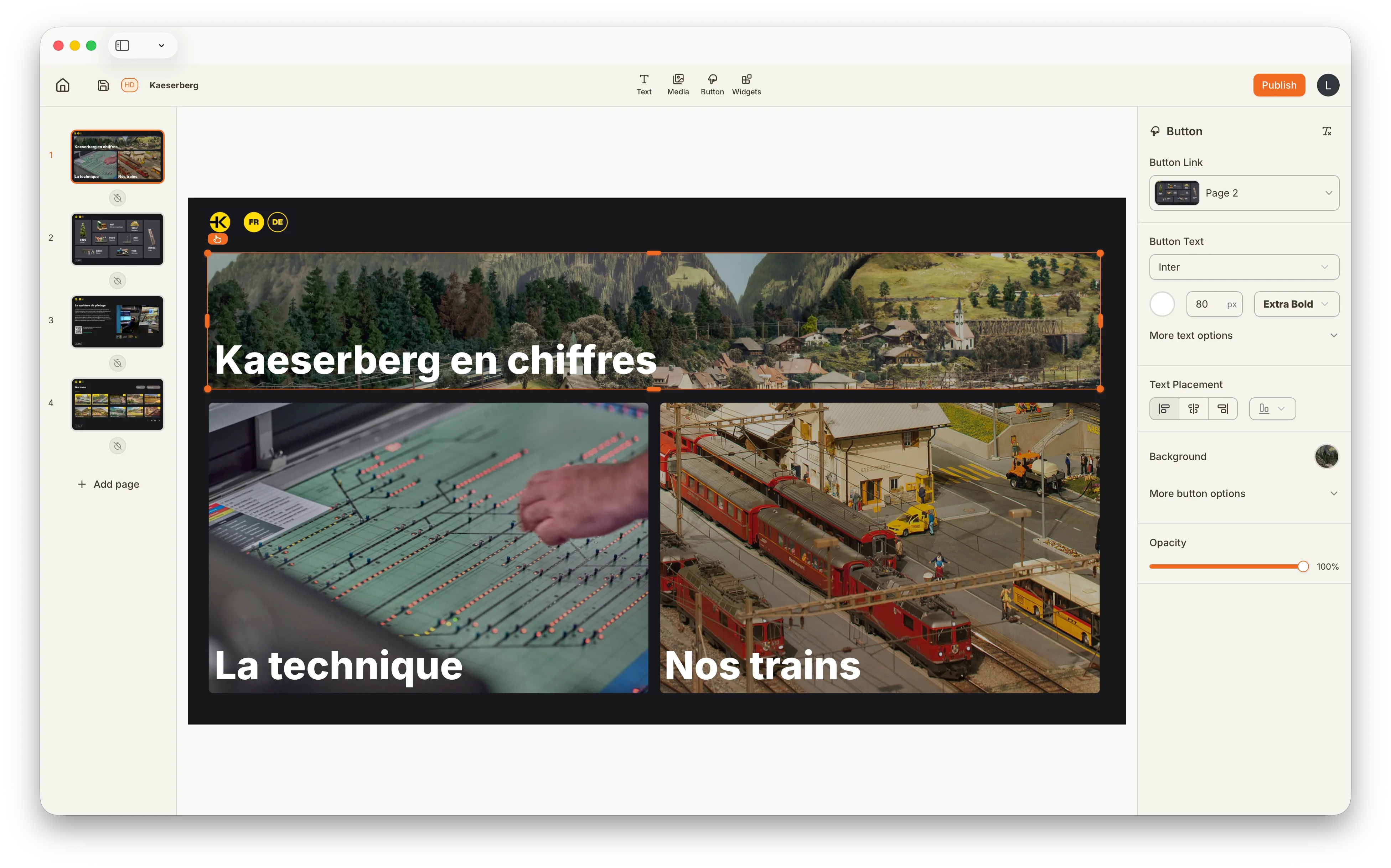 Add buttons for interactivity