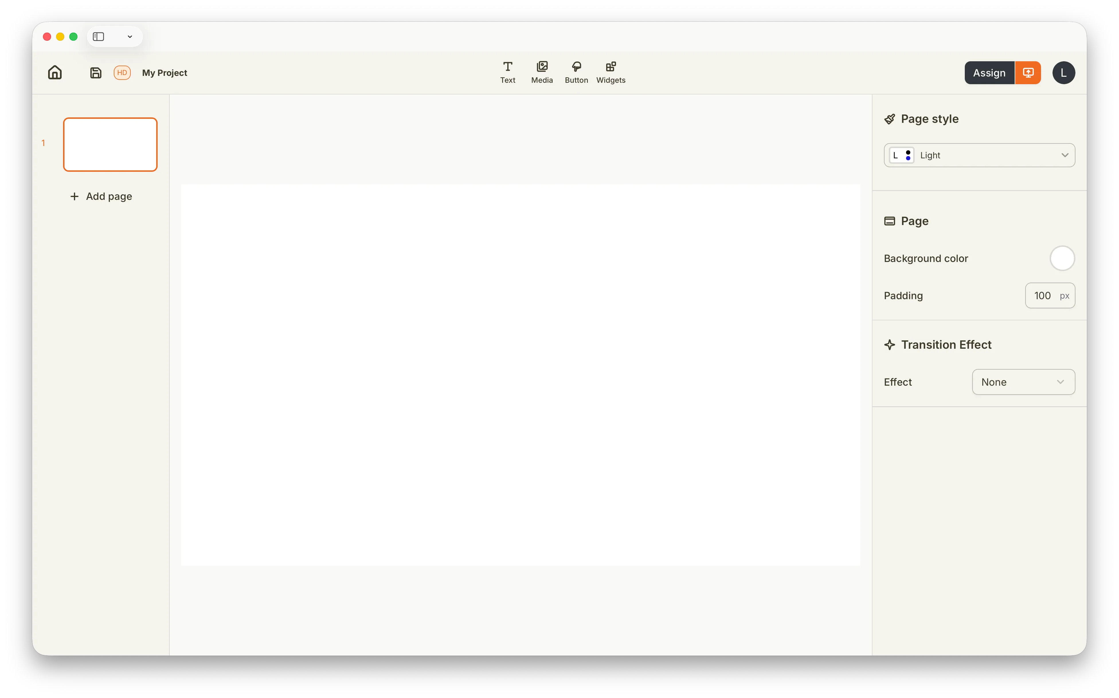 Kaptive Editor Interface